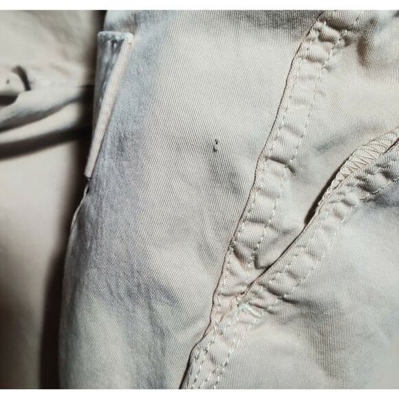 Tory Burch Khakis 27 Straight Leg Fatigue Chino Pants Trouser 27x31 Womens Size - Picture 5 of 9